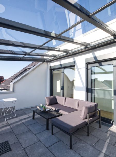 Home Staging Schorndorf - Penthouse Maisonette - Terrasse