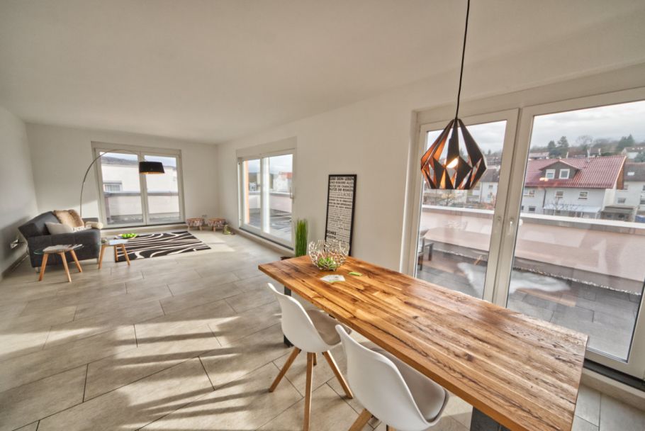 Home Staging Winnenden - Penthouse - Wohnzimmer