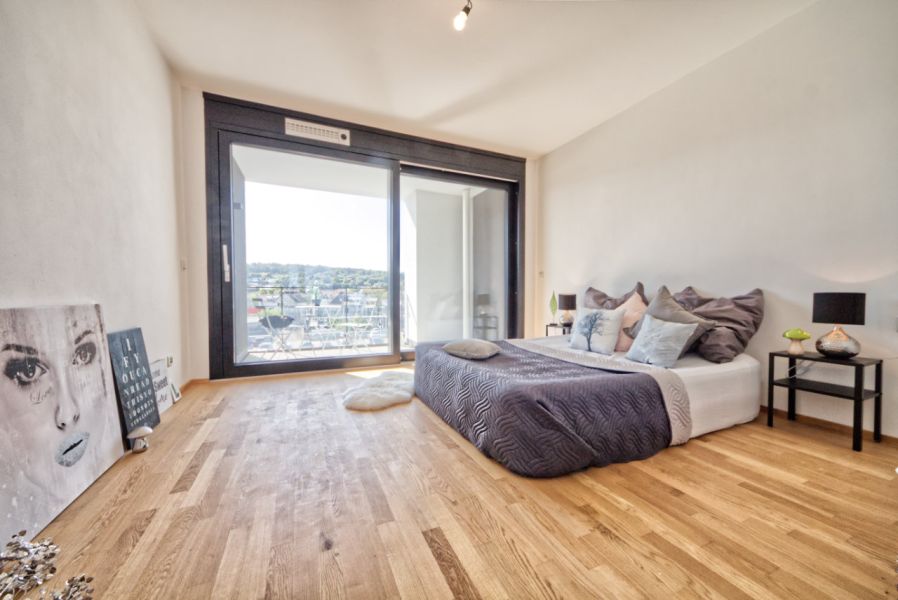 Home Staging Tübingen - Penthouse Villa - Schlafzimmer