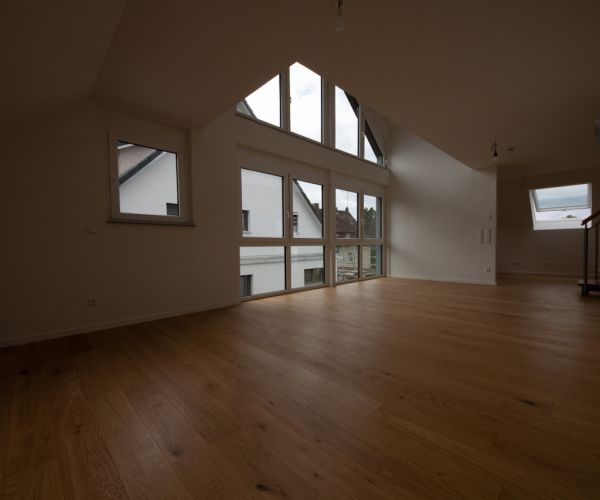 Home Staging Schorndorf - Penthouse Maisonette - Wohnzimmer - Vorher