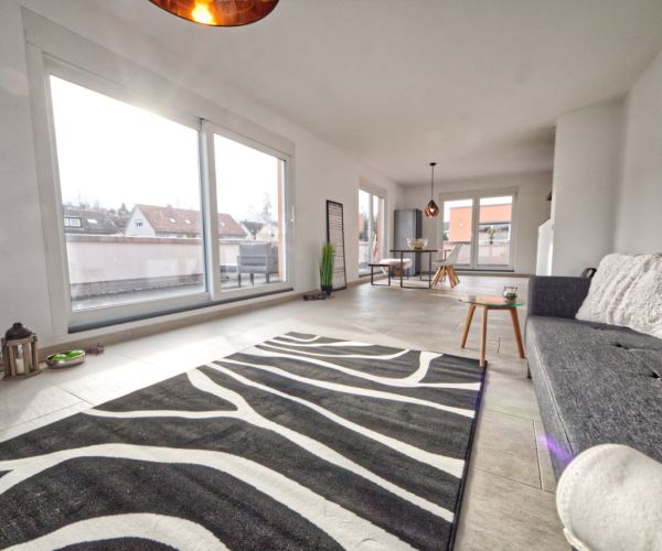 Home Staging Winnenden - Penthouse - Wohnzimmer - Nachher
