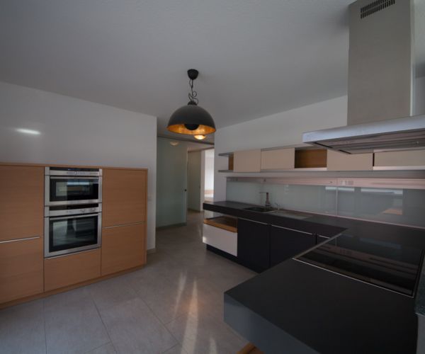 Home Staging Winnenden - Penthouse - Küche - Vorher