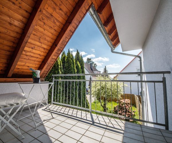 Home Staging Waldenbuch - Einfamilienhaus - Balkon - Nachher