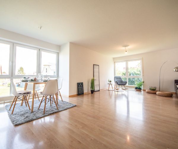 Home Staging Waldenbuch - Einfamilienhaus - Wohnzimmer / Esszimmer - Nachher