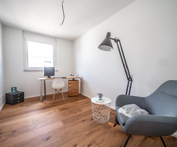 Home Staging Berglen, Rems-Murr-Kreis - Wohnung -Büro - Nachher