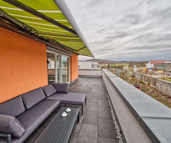 Home Staging Winnenden - Penthouse - Dachterrasse - Nachher